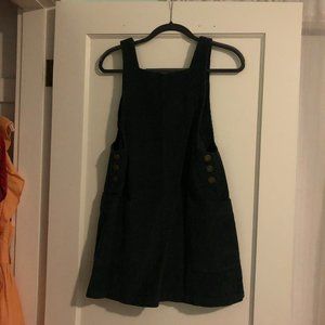 Urban Outfitters Dark Green Corduroy Dress